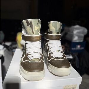 Givenchy Camouflage High-Top Sneakers